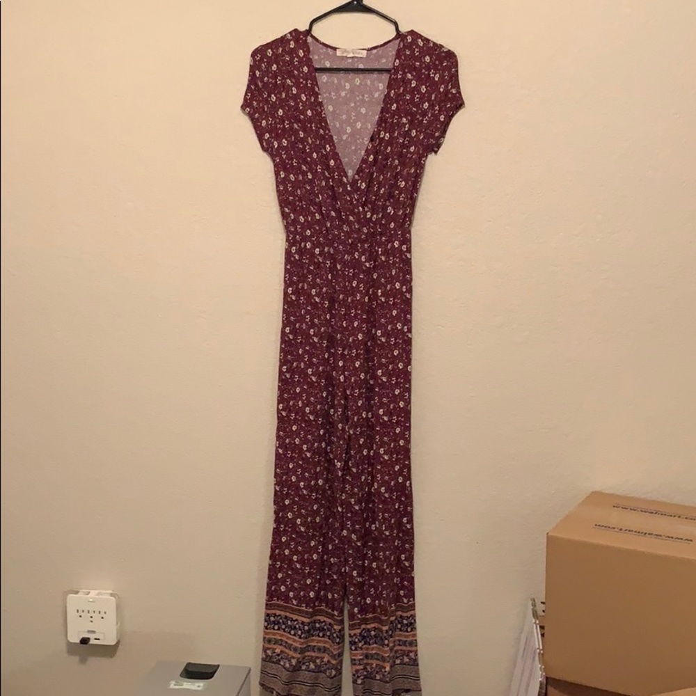 Romper size xs button up